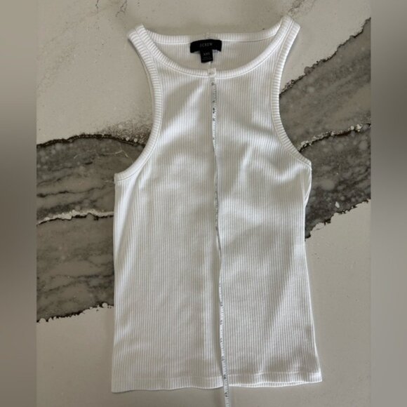 J. Crew | New favorite tank top in vintage rib | Size XXS - Picture 4 of 6